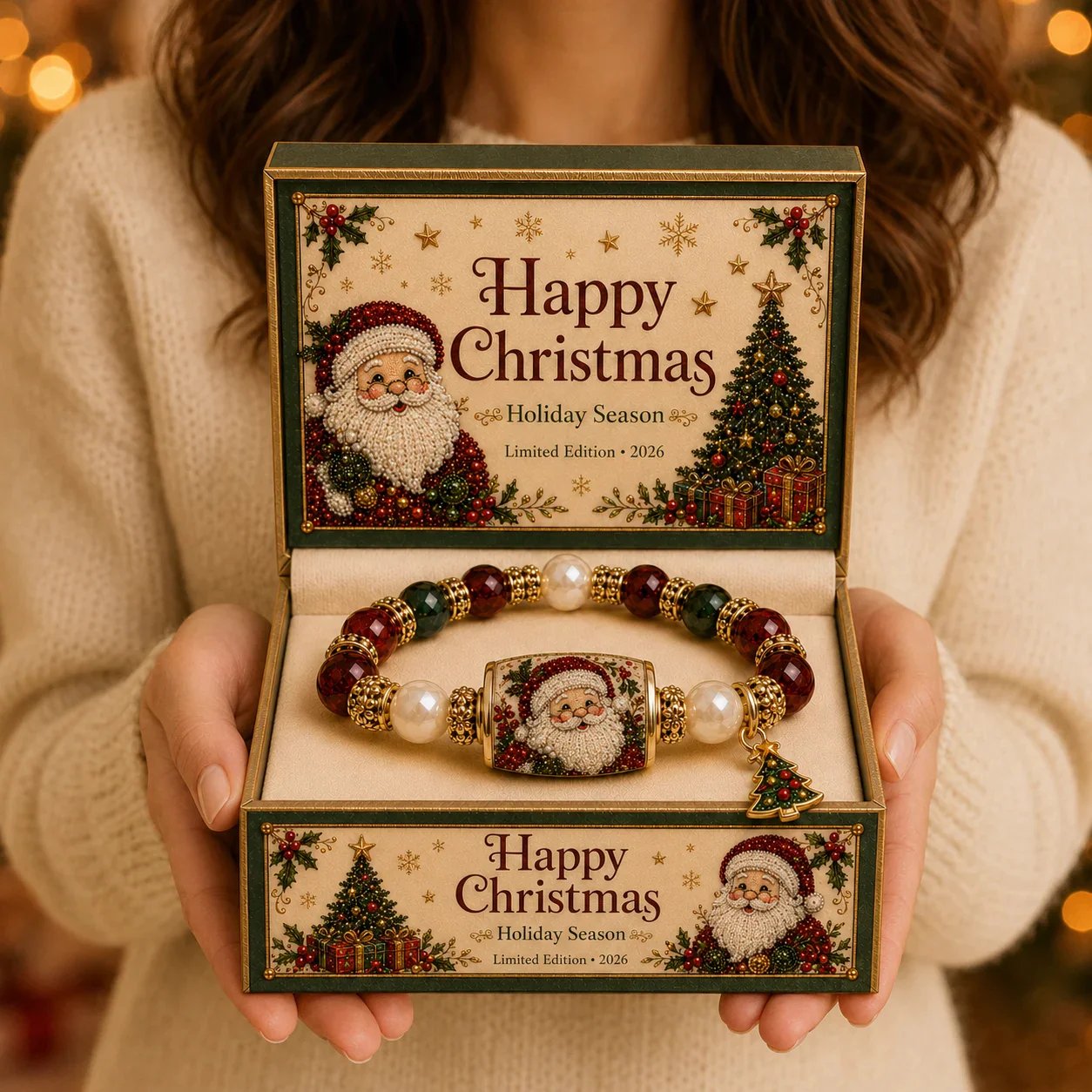 💥 Last Day 49% OFF – 🎄 Christmas Magic Collection Bracelet — Limited Edition💋
