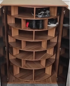 🥾Rotating shoe cabinet|  360° Rotating Shoe Cabinet & 50+ Pairs Storage🥿🏆