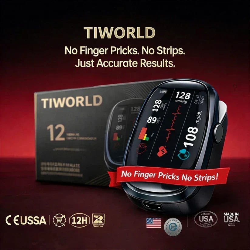 🔥Final 1 Hours – Limited Stock Left🏆TIWORLD™ Non-Invasive Smart Blood ...