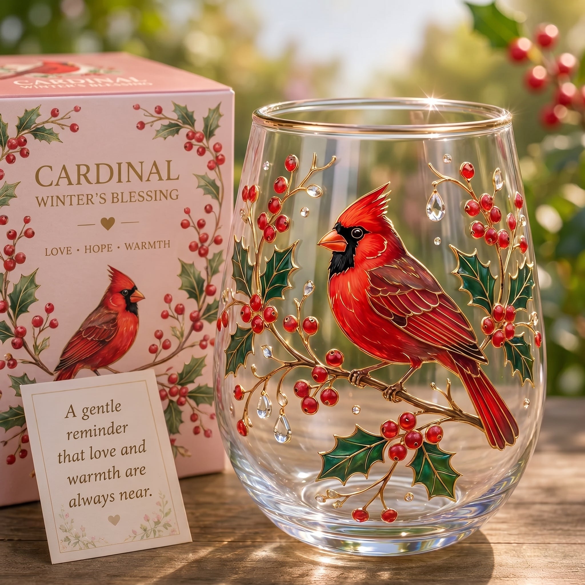 🌸🌿 Limited Edition 2026 Garden Morning Bliss Glass Tea Cup☀️☕🏆