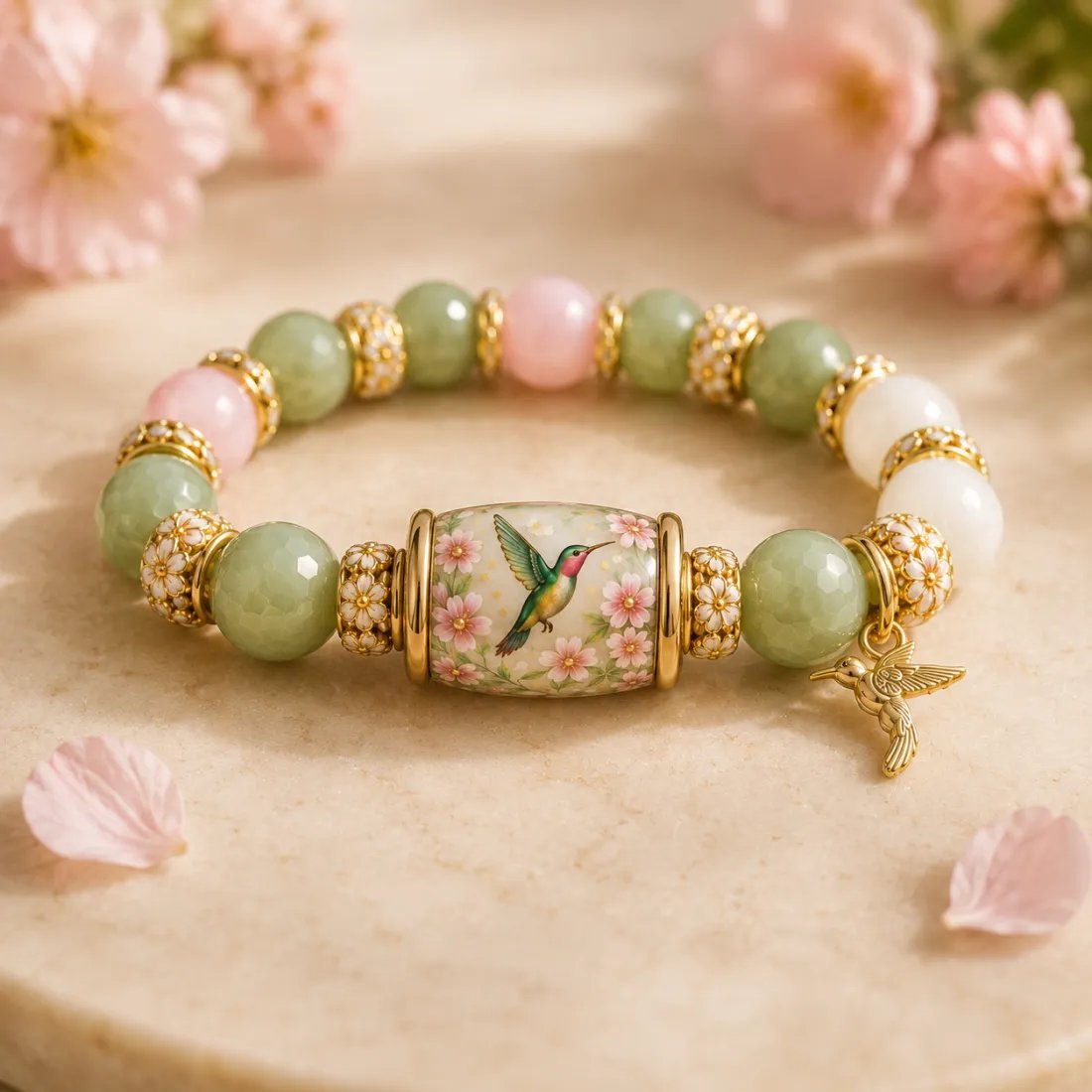 💜Hummingbird Garden Faith Bracelet 🌸 | 2026 Limited Edition Bracelet🏆