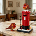 Vintage Postbox & Robin Brick Set – A Symbol of Love & Remembrance📮💋