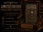 ☠️ Old Fuckers Club Vintage Lighter | 2026 Limited Edition Collectible Metal Lighter💋