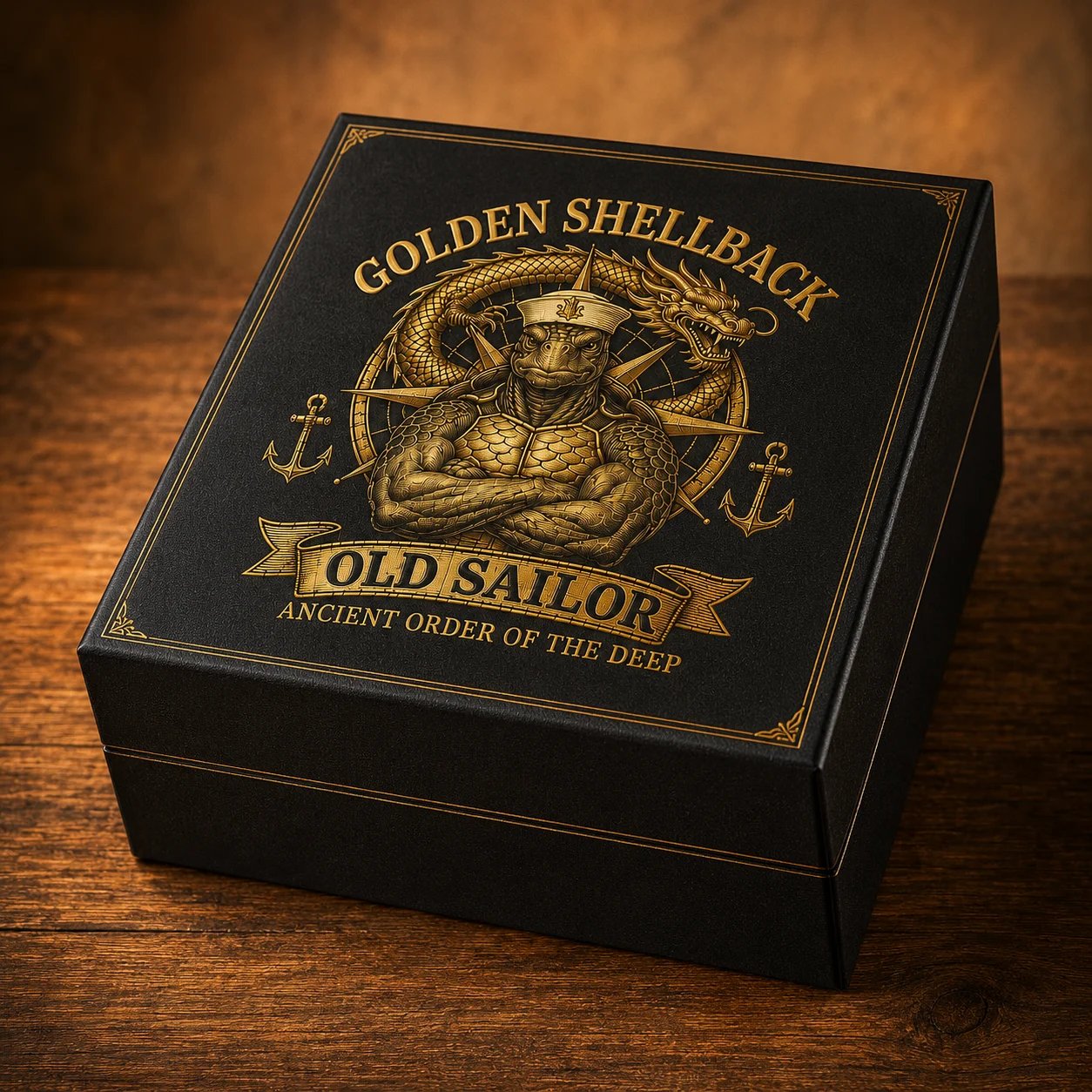 ⭐2026 USA Sale: Up to 50% OFF - 🔥Golden Shellback Cap💋