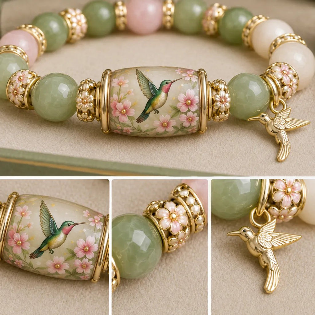 💜Hummingbird Garden Faith Bracelet 🌸 | 2026 Limited Edition Bracelet🏆