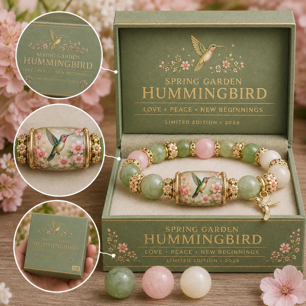 💜Hummingbird Garden Faith Bracelet 🌸 | 2026 Limited Edition Bracelet🏆