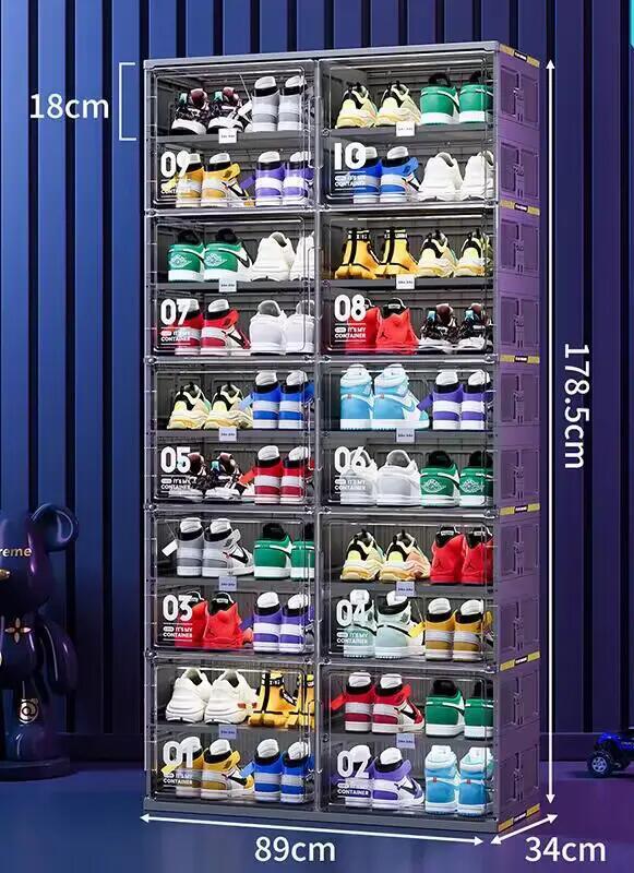 🥾Dust-Free Black Portable Shoe Organizer🎁🏆