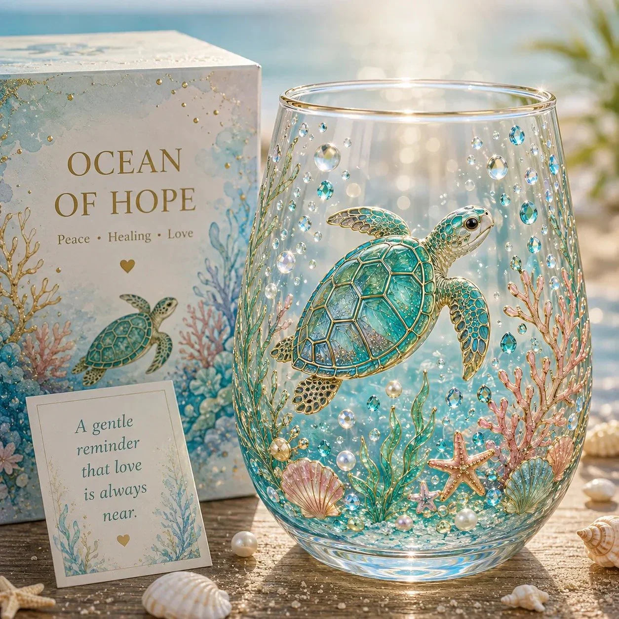 🌸🌿 Limited Edition 2026 Garden Morning Bliss Glass Tea Cup☀️☕🏆