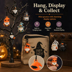 🔥LAST DAY 50% OFF - 24 Days of Halloween Gnome Surprise Figures Advent Calendar Box💋