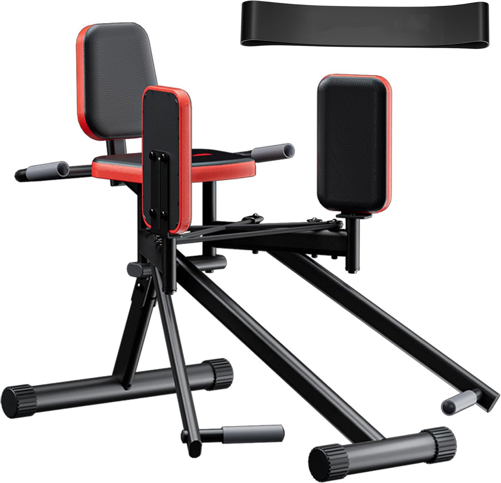 Hip Abductor Machine for Home Gym | Glute & Thigh Exercise Equipment, Outer Thigh Sculpting, Glute Machine for Women, Leg Abductor Machine, Booty Builder for Butt Workout🏆