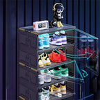 🥾Dust-Free Black Portable Shoe Organizer🎁🏆