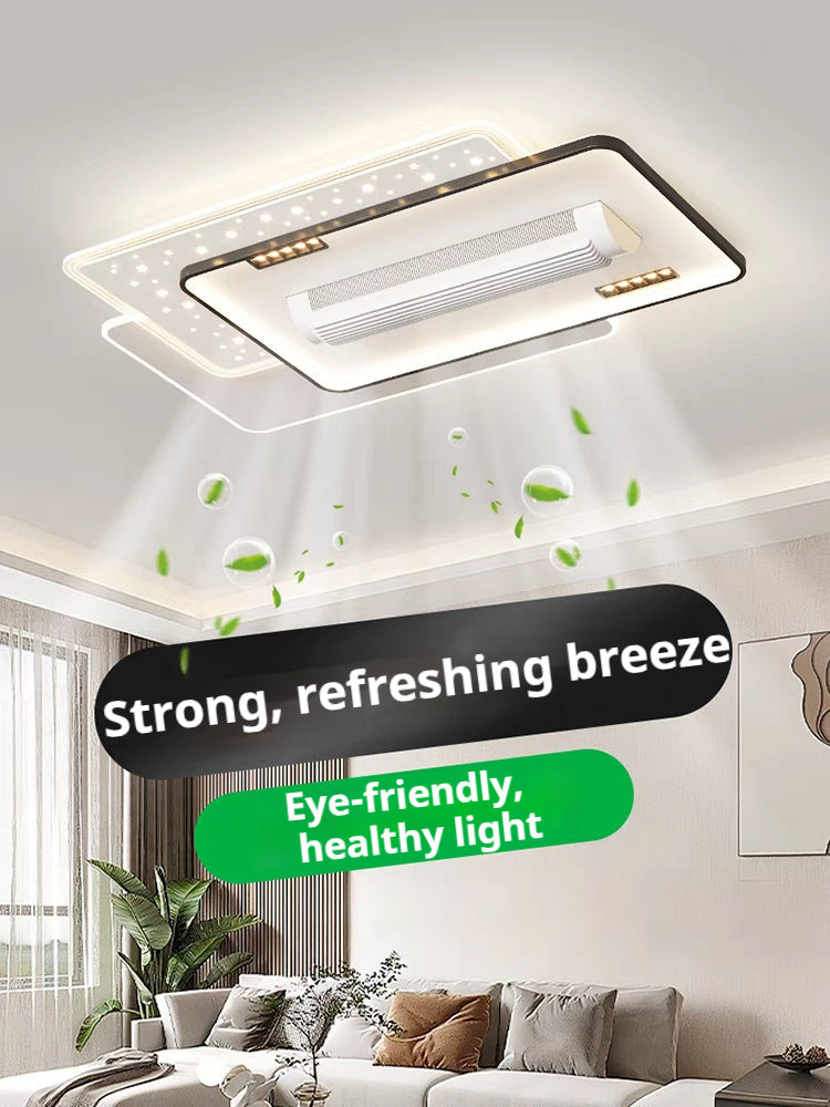 Intelligent bladeless fan chandelier🏆