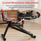 Hip Abductor Machine for Home Gym | Glute & Thigh Exercise Equipment, Outer Thigh Sculpting, Glute Machine for Women, Leg Abductor Machine, Booty Builder for Butt Workout🏆