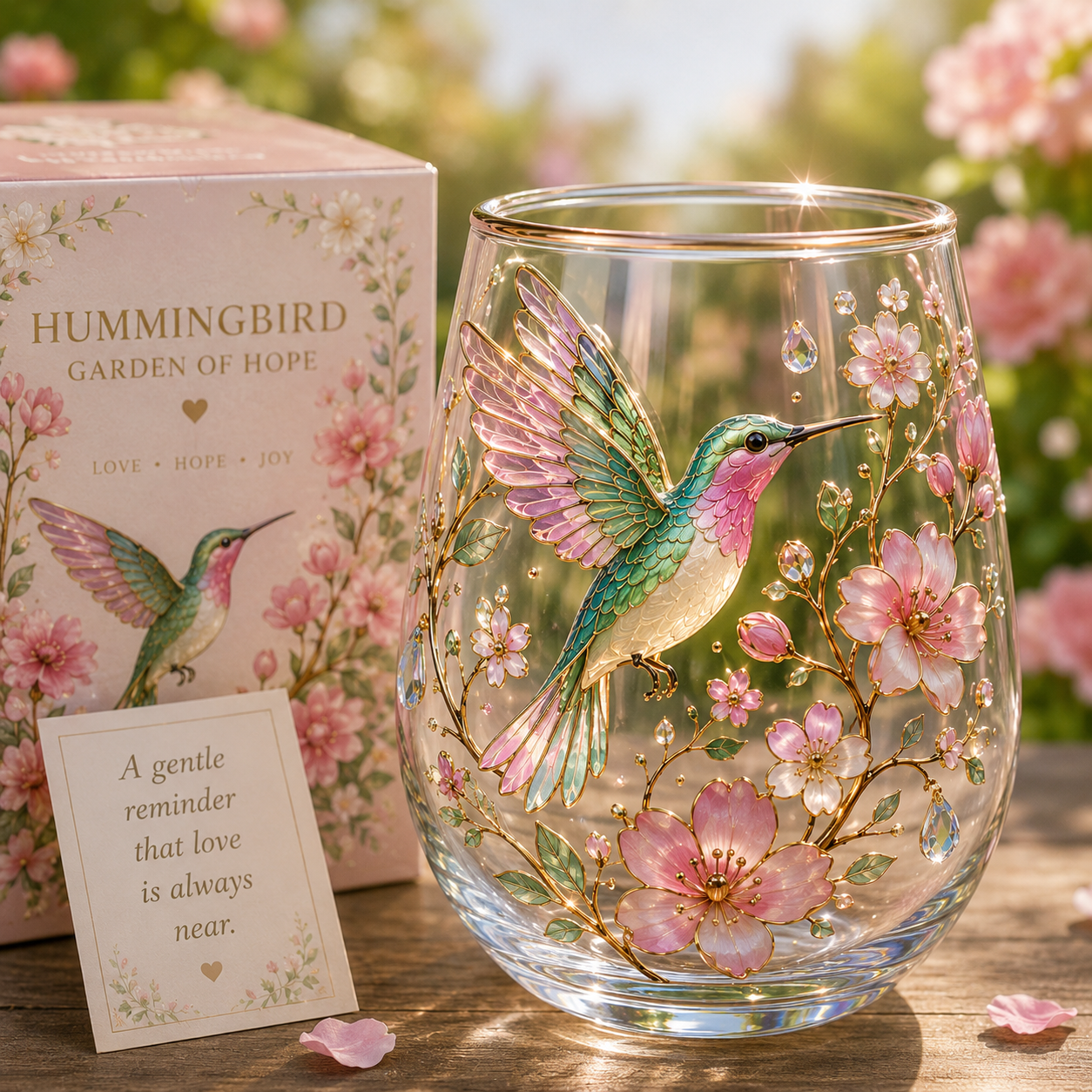 🌸🌿 Limited Edition 2026 Garden Morning Bliss Glass Tea Cup☀️☕🏆