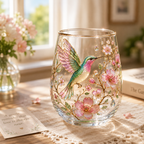 🌸🌿 Limited Edition 2026 Garden Morning Bliss Glass Tea Cup☀️☕🏆