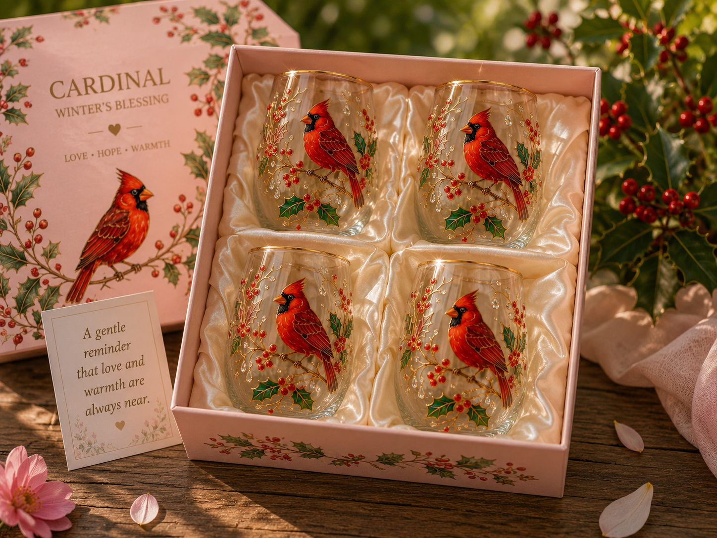 🌸🌿 Limited Edition 2026 Garden Morning Bliss Glass Tea Cup☀️☕🏆