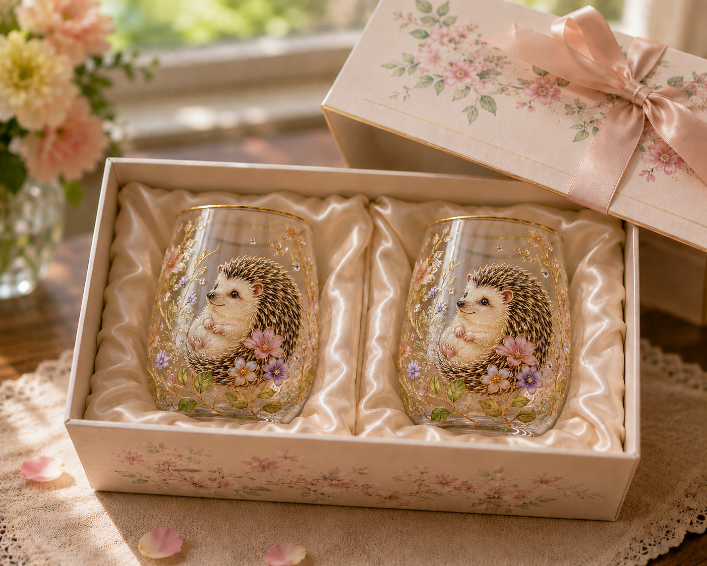 🌸🌿 Limited Edition 2026 Garden Morning Bliss Glass Tea Cup☀️☕🏆