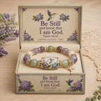 💜Hummingbird Garden Faith Bracelet 🌸 | 2026 Limited Edition Bracelet🏆