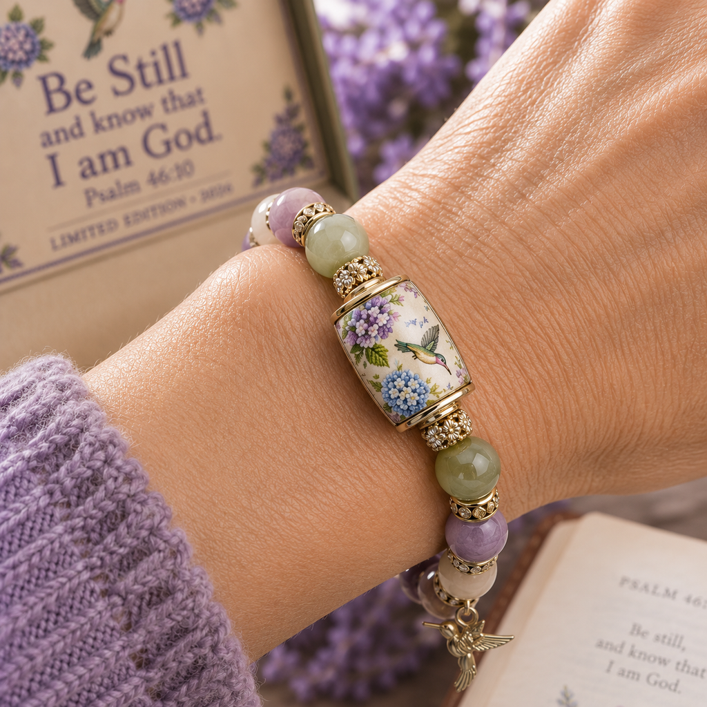 💜Hummingbird Garden Faith Bracelet 🌸 | 2026 Limited Edition Bracelet🏆