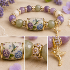 💜Hummingbird Garden Faith Bracelet 🌸 | 2026 Limited Edition Bracelet🏆
