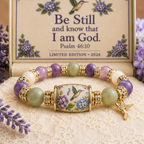 💜Hummingbird Garden Faith Bracelet 🌸 | 2026 Limited Edition Bracelet🏆