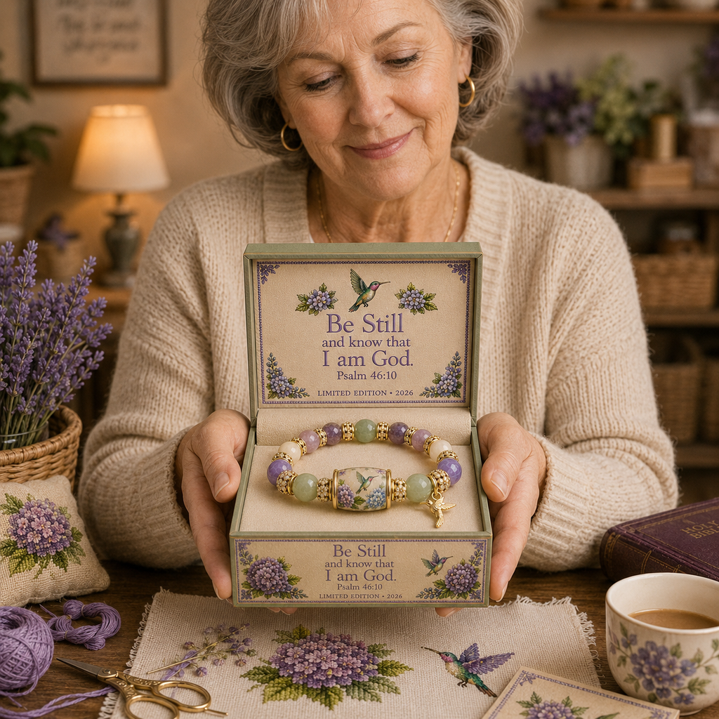 💜Hummingbird Garden Faith Bracelet 🌸 | 2026 Limited Edition Bracelet🏆