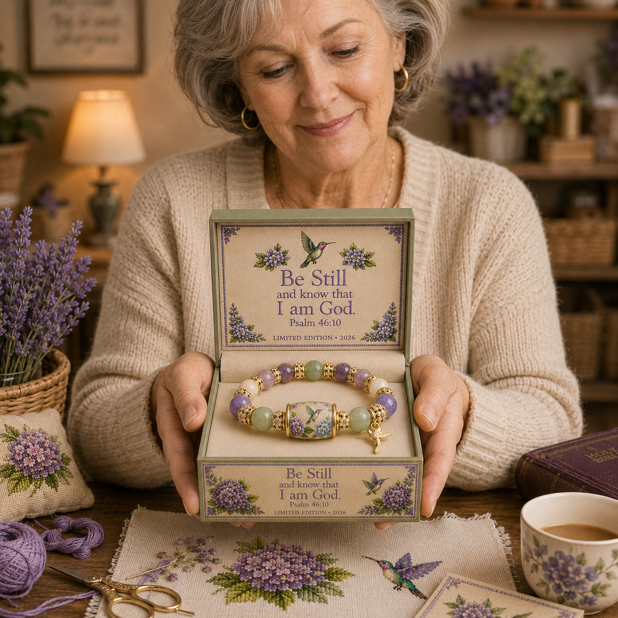 💜Hummingbird Garden Faith Bracelet 🌸 | 2026 Limited Edition Bracelet🏆