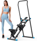 Stair Stepper with Handlebar, LED Display, 300LBS Capacity, Climber Exercise Machine for Workouts, Home Fitness Equipment for Women&Men🏆