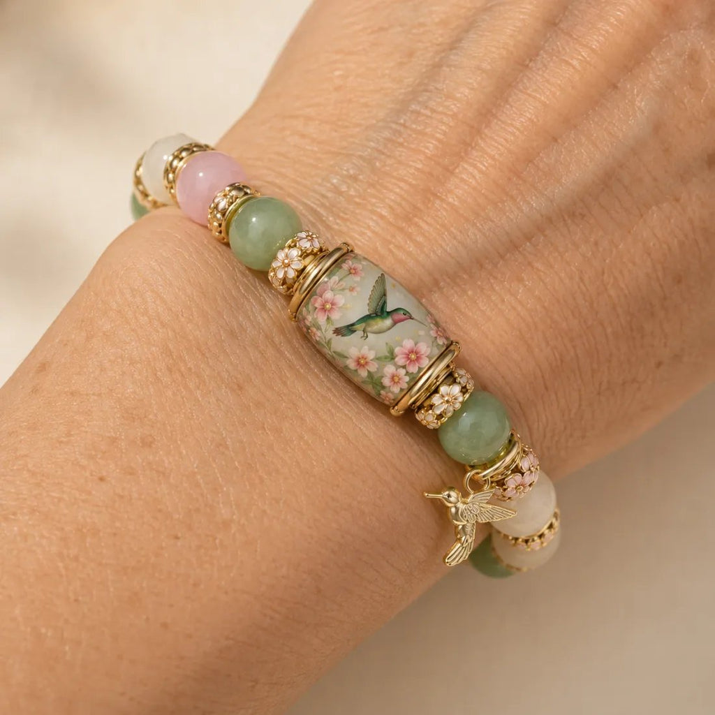 💜Hummingbird Garden Faith Bracelet 🌸 | 2026 Limited Edition Bracelet🏆