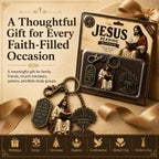 🔥LAST DAY 50% OFF - ✝Jesus Reading Keychain💋