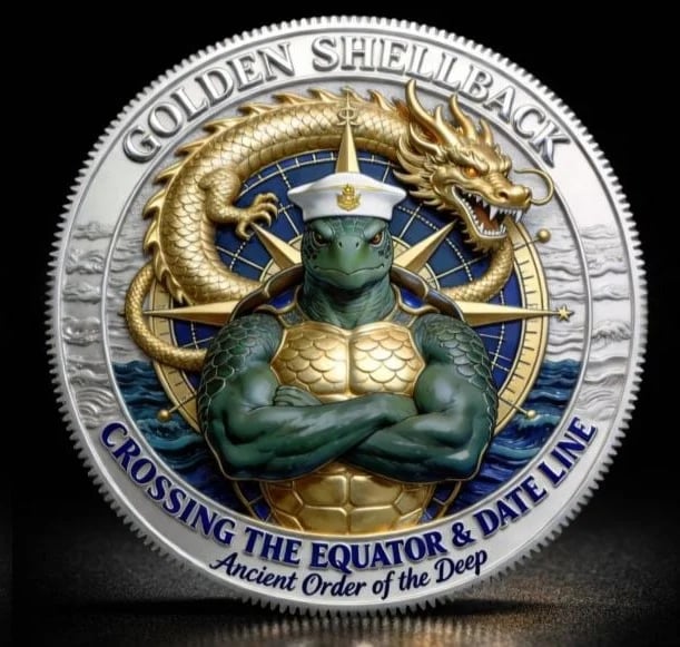 ⭐2026 USA Sale: Up to 50% OFF - 🔥Golden Shellback Cap💋