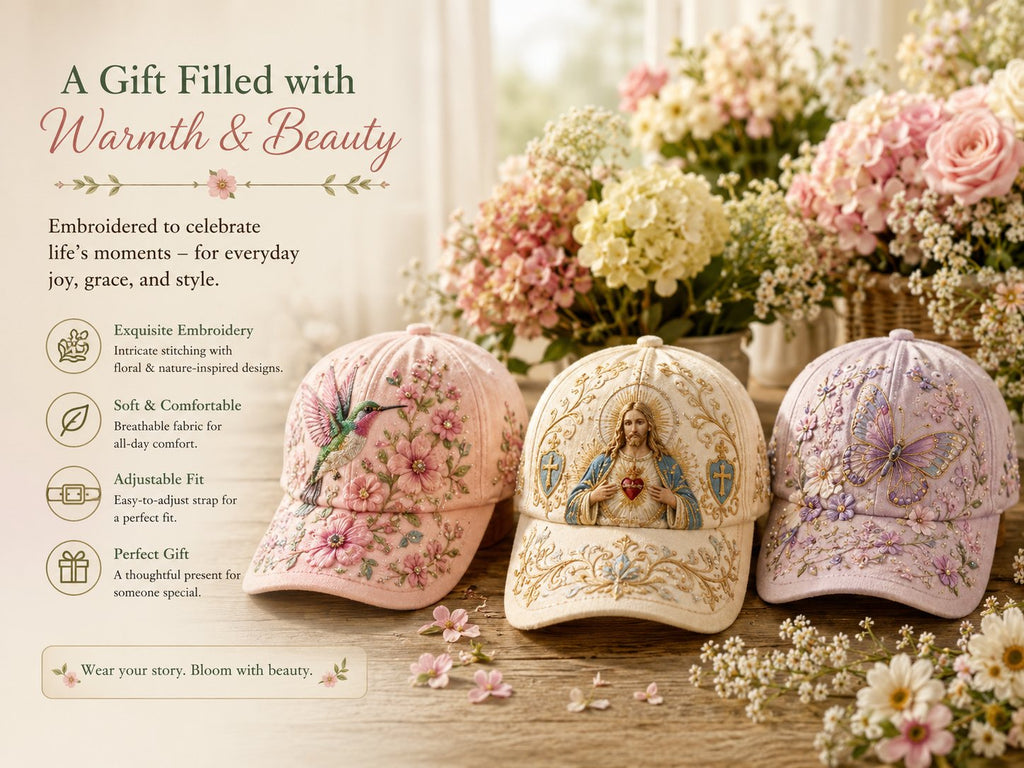 🔥Last Day 49% OFF 🌸🌿 Garden Morning Cap (✨2026 Limited Edition)🏆