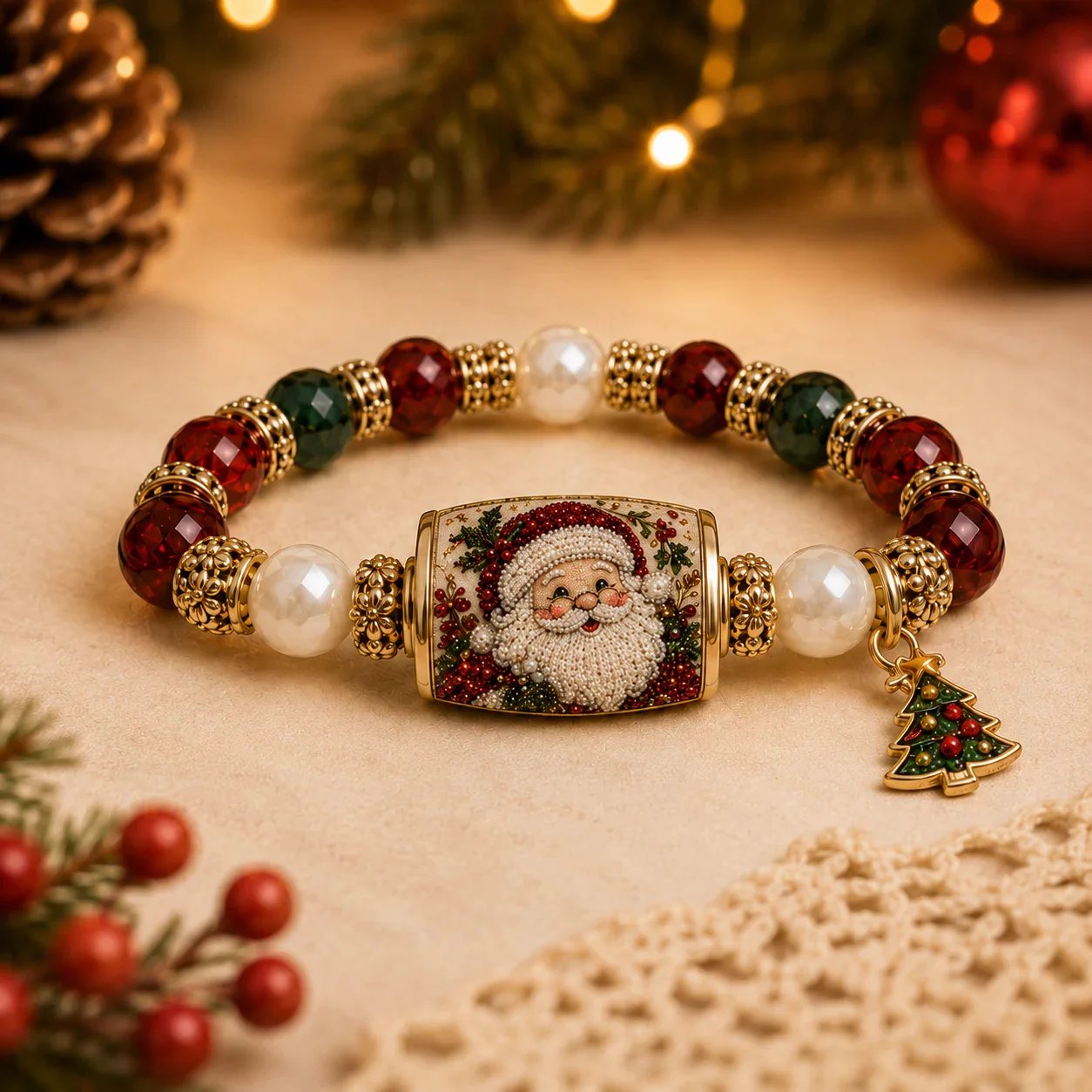 💥 Last Day 49% OFF – 🎄 Christmas Magic Collection Bracelet — Limited Edition💋
