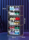 🥾Dust-Free Black Portable Shoe Organizer🎁🏆