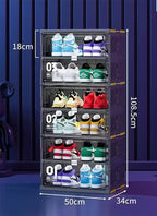 🥾Dust-Free Black Portable Shoe Organizer🎁🏆
