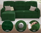 Sectional Sofa Couch, 87" Sleeper Sofa Bed with Reversible Storage Chaise Pull Out Couch🏆