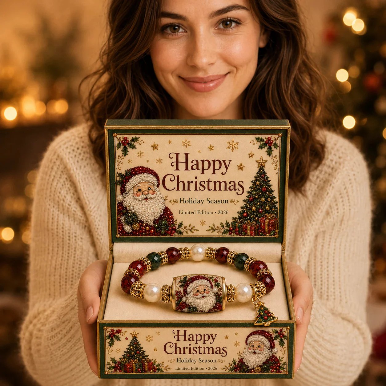 💥 Last Day 49% OFF – 🎄 Christmas Magic Collection Bracelet — Limited Edition💋