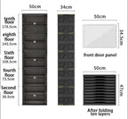 🥾Dust-Free Black Portable Shoe Organizer🎁🏆