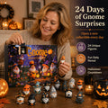 🔥LAST DAY 50% OFF - 24 Days of Halloween Gnome Surprise Figures Advent Calendar Box💋