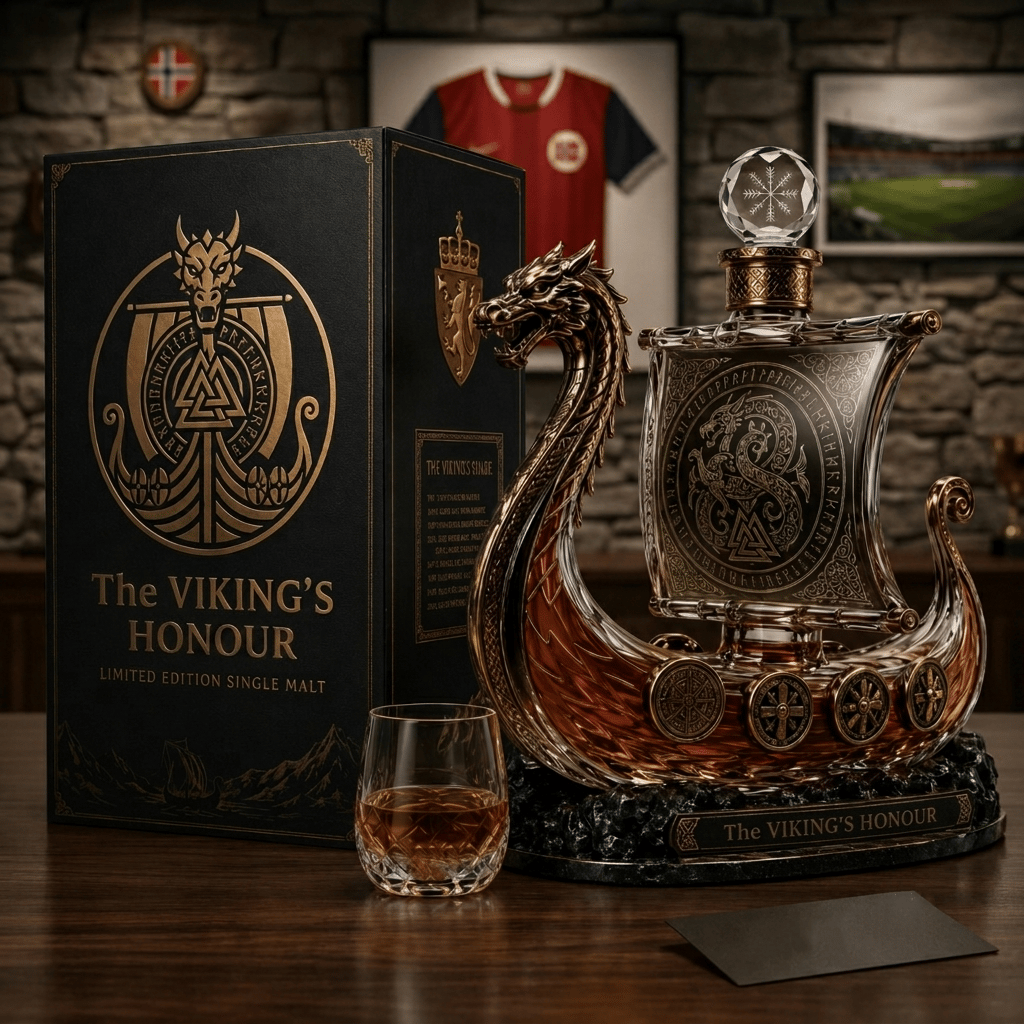 ⚔️ The Viking's Honour - Limited Edition Crystal Whiskey Decanter💋