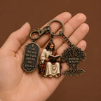 🔥LAST DAY 50% OFF - ✝Jesus Reading Keychain💋