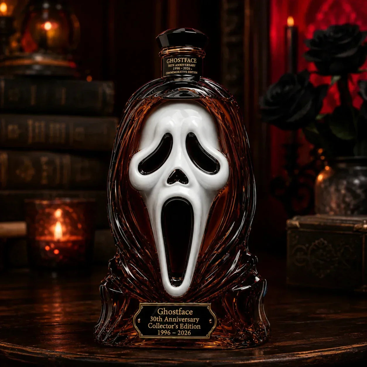 👻Ghostface 30th Anniversary 1996 – 2026 Whiskey Bottle💋