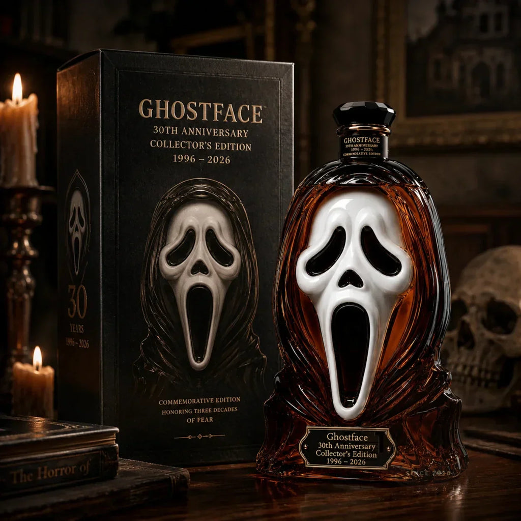 👻Ghostface 30th Anniversary 1996 – 2026 Whiskey Bottle💋
